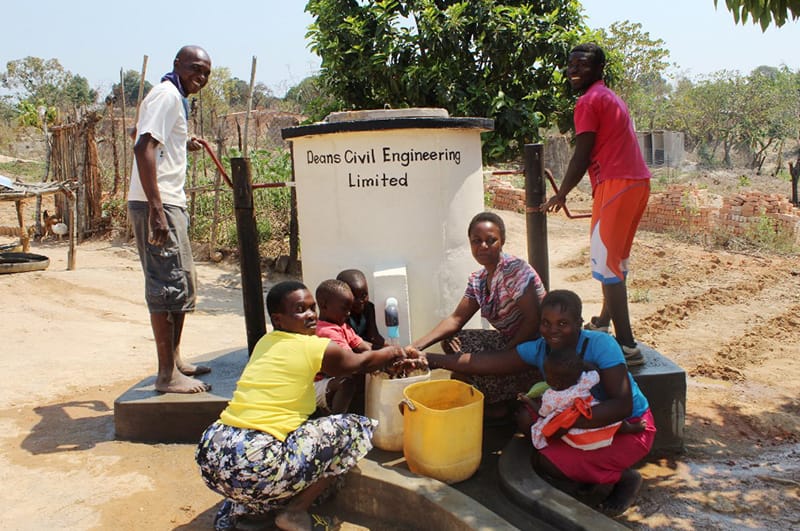 Deans Civil Engineering supporting AquAid